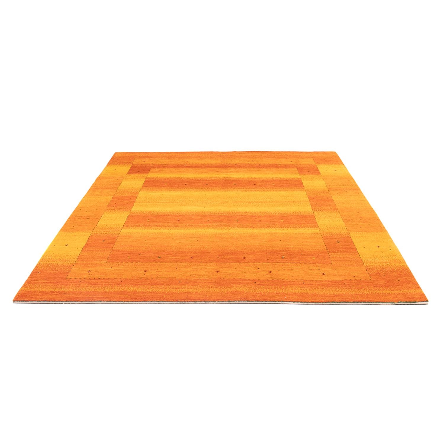 Gabbeh Teppich - Loribaft Perser - 238 x 183 cm - gold