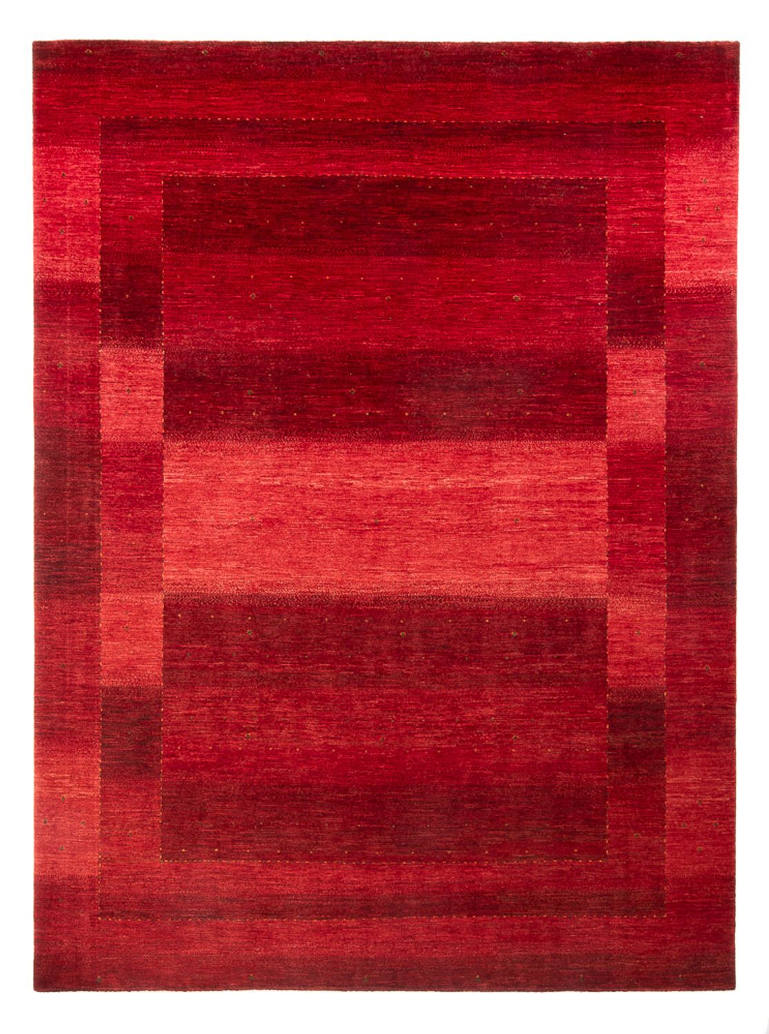 Gabbeh Teppich - Loribaft Perser - 313 x 229 cm - rot