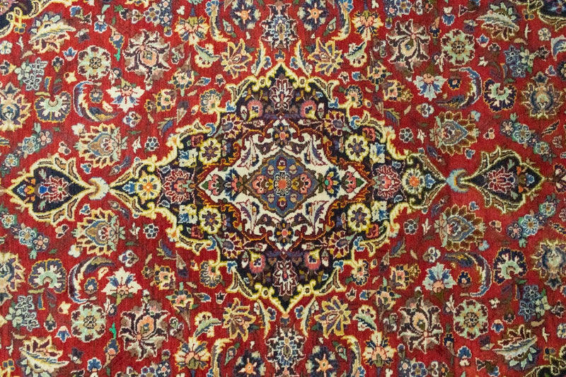 Perserteppich - Keshan 214 x 144 cm - rot