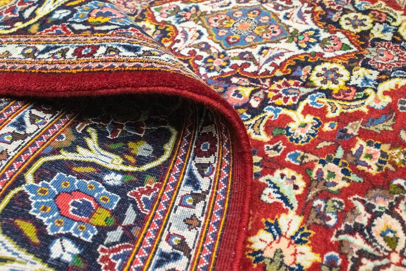Perserteppich - Keshan 214 x 144 cm - rot