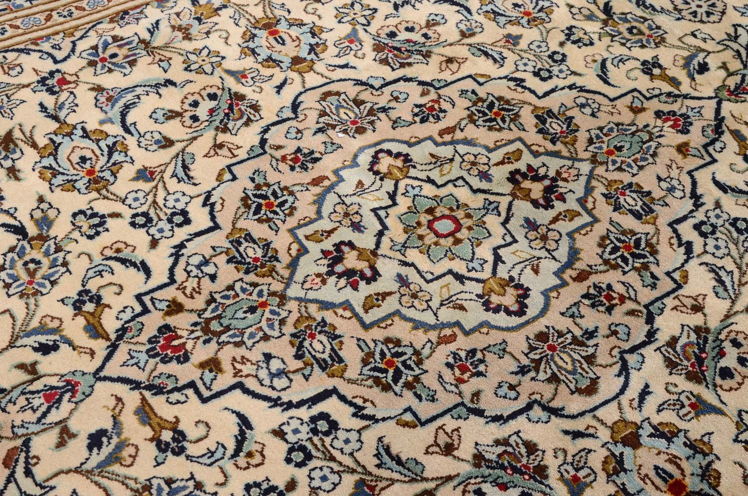 Perserteppich - Keshan 314 x 192 cm - beige