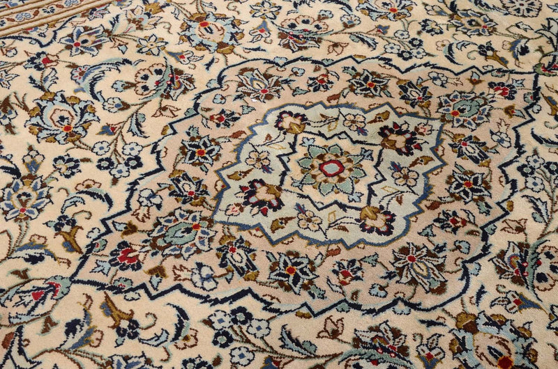 Perserteppich - Keshan 314 x 192 cm - beige