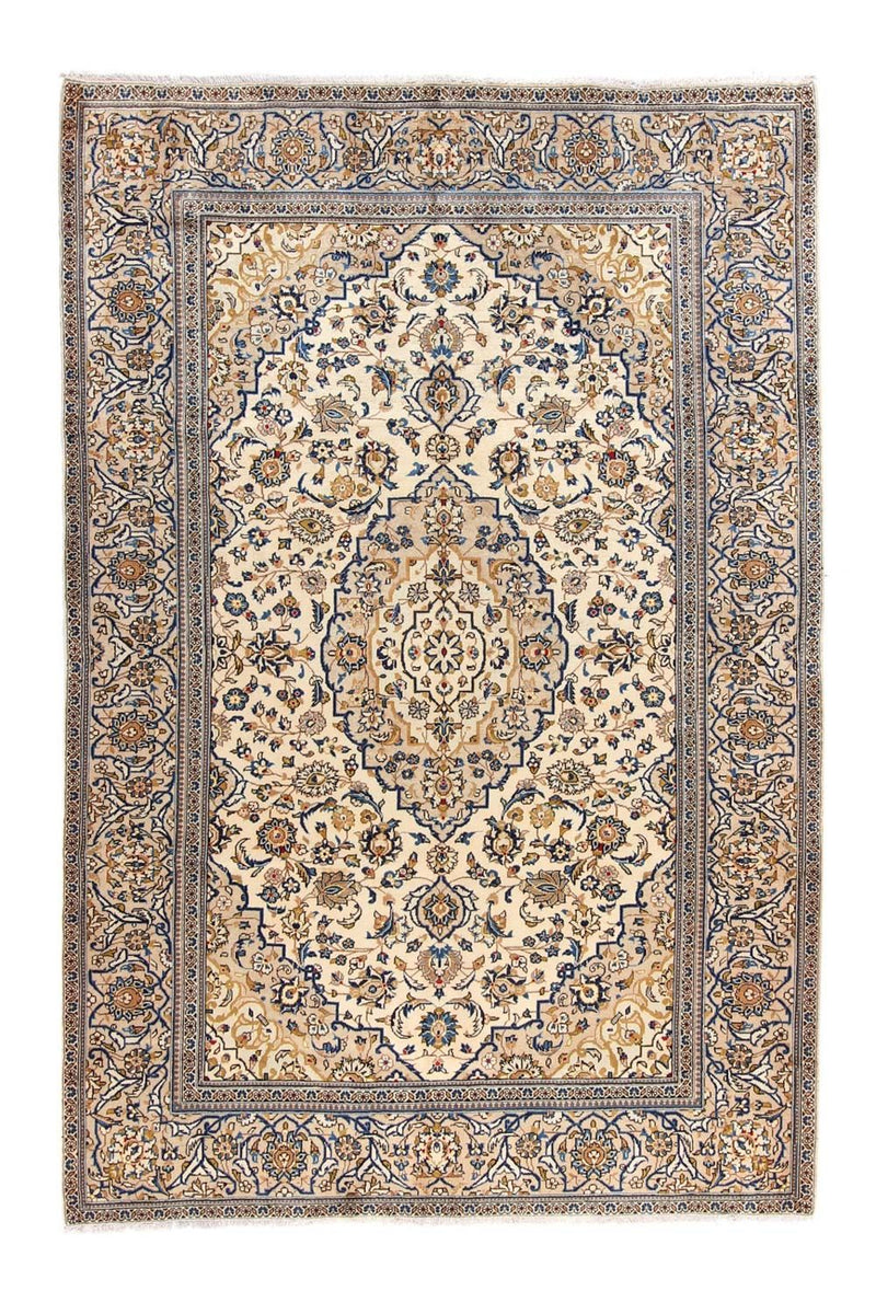 Perserteppich - Keshan 305 x 198 cm - beige