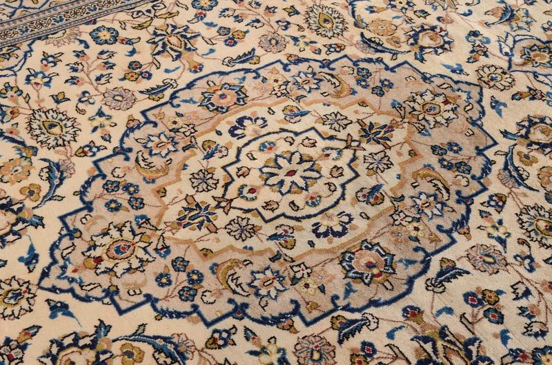 Perserteppich - Keshan 305 x 198 cm - beige