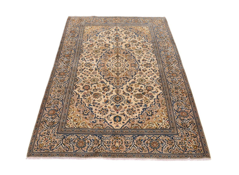 Perserteppich - Keshan 305 x 198 cm - beige