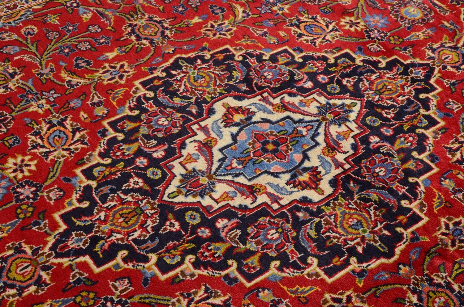 Perserteppich - Keshan 360 x 242 cm - rot