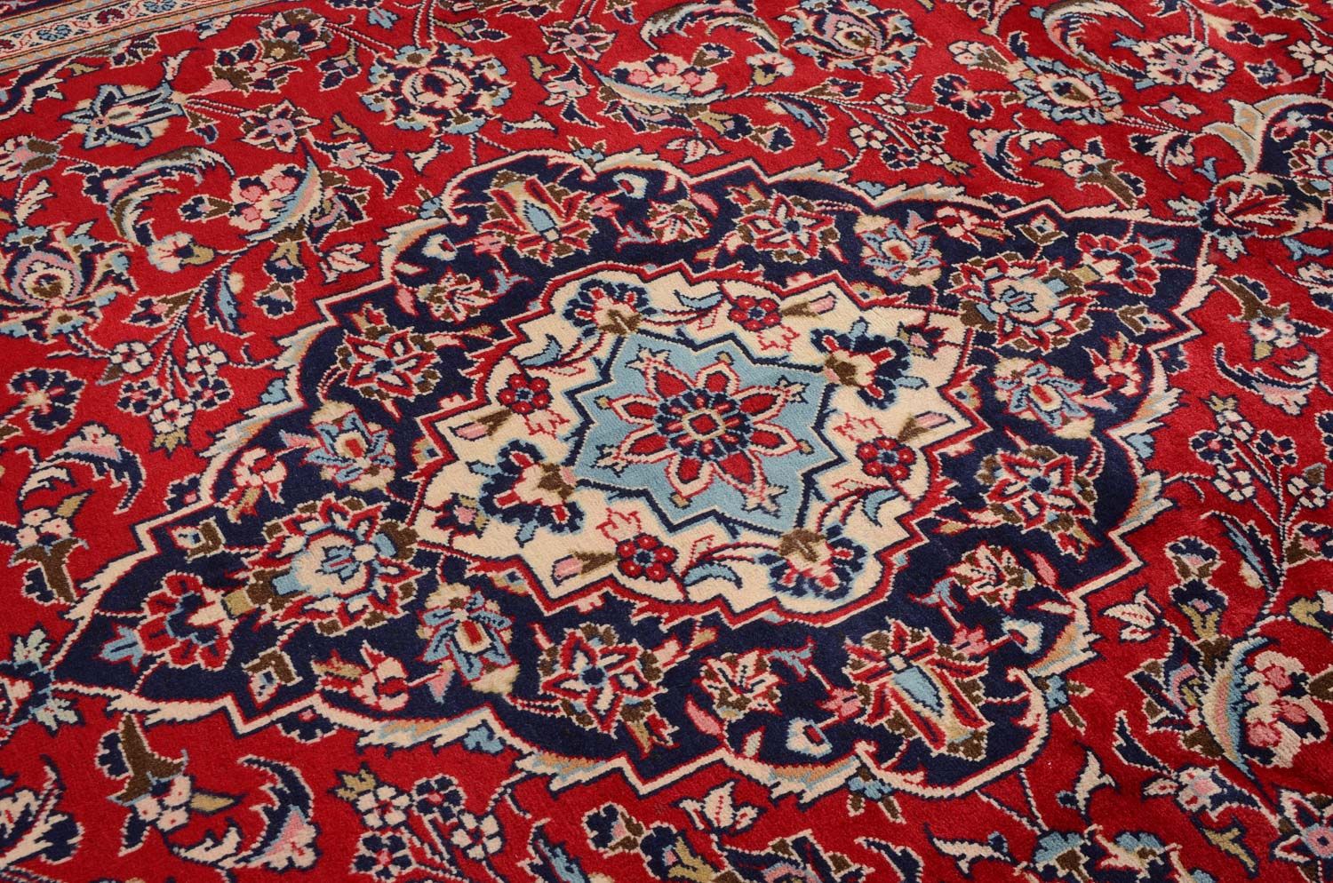 Perserteppich - Keshan 351 x 239 cm - rot