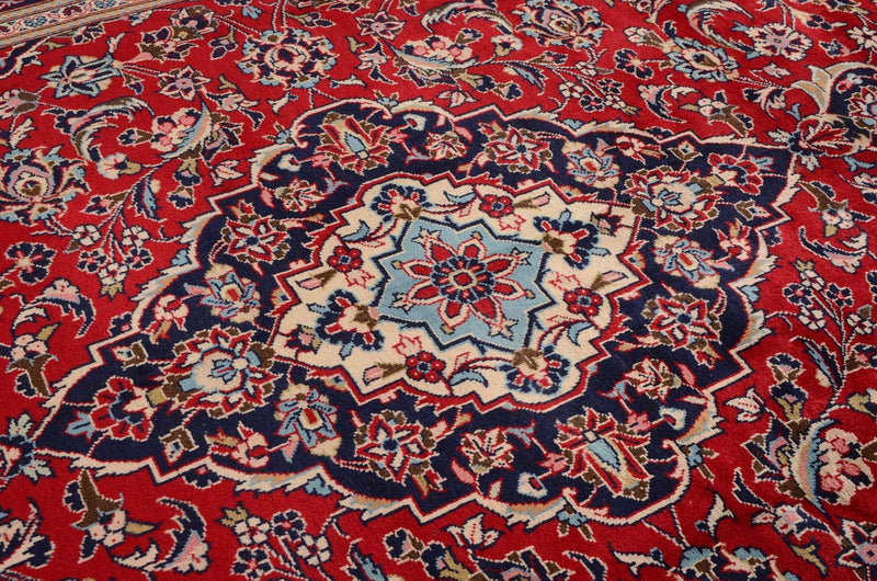 Perserteppich - Keshan 351 x 239 cm - rot
