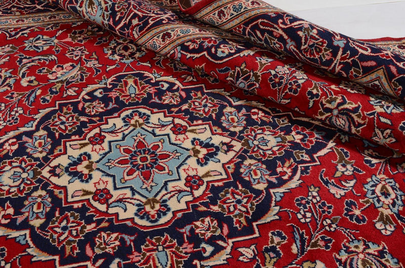 Perserteppich - Keshan 351 x 239 cm - rot