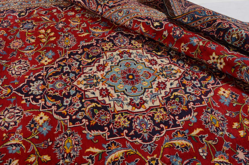 Perserteppich - Keshan 332 x 231 cm - rot