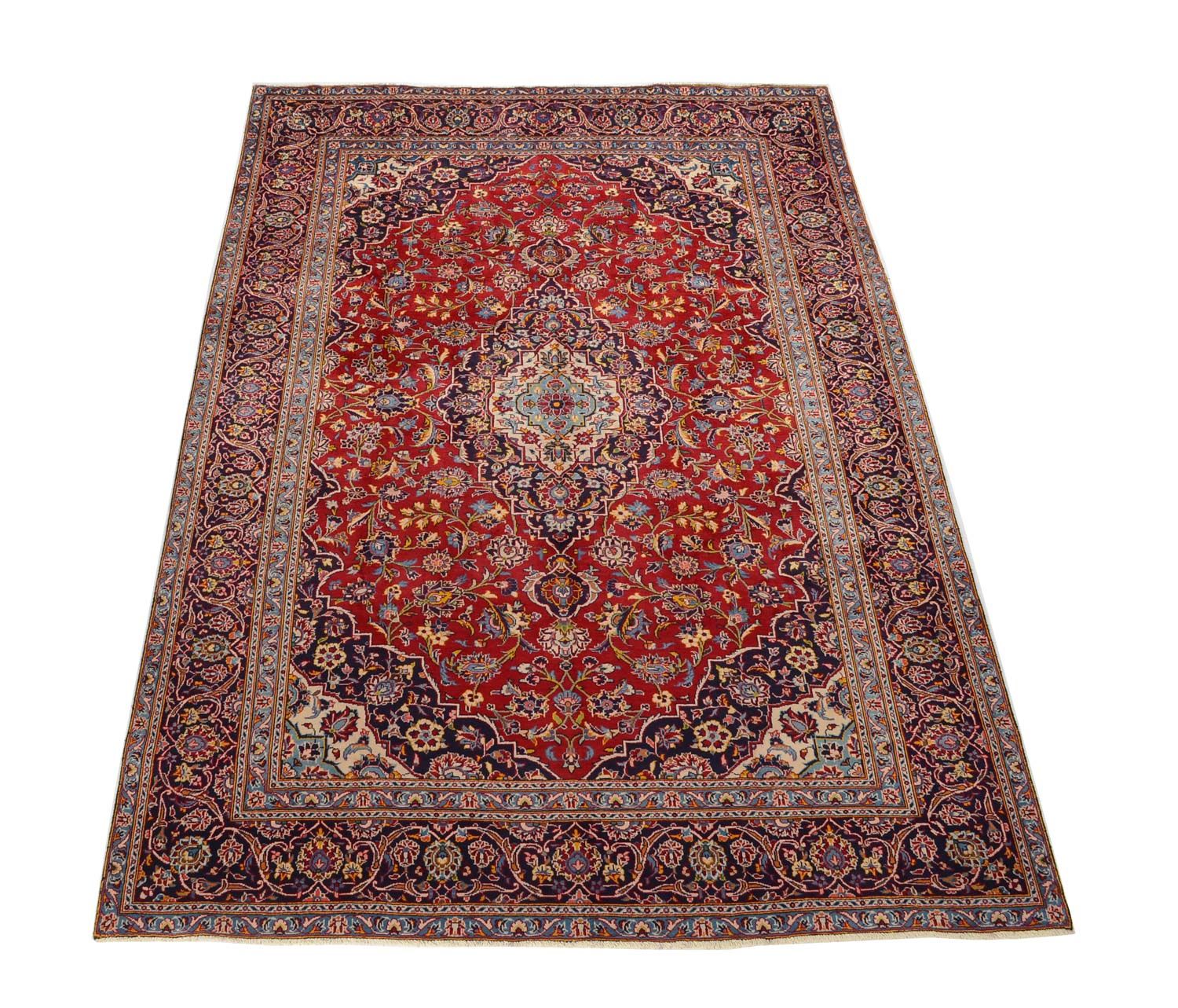 Perserteppich - Keshan 332 x 231 cm - rot