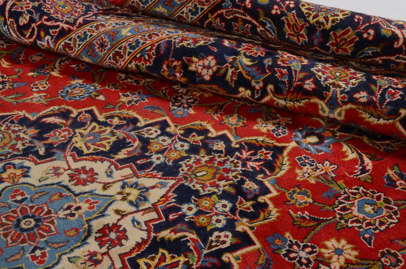 Perserteppich - Keshan 350 x 242 cm - rot