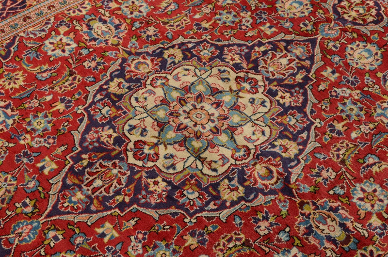 Perserteppich - Keshan 315 x 197 cm - rot