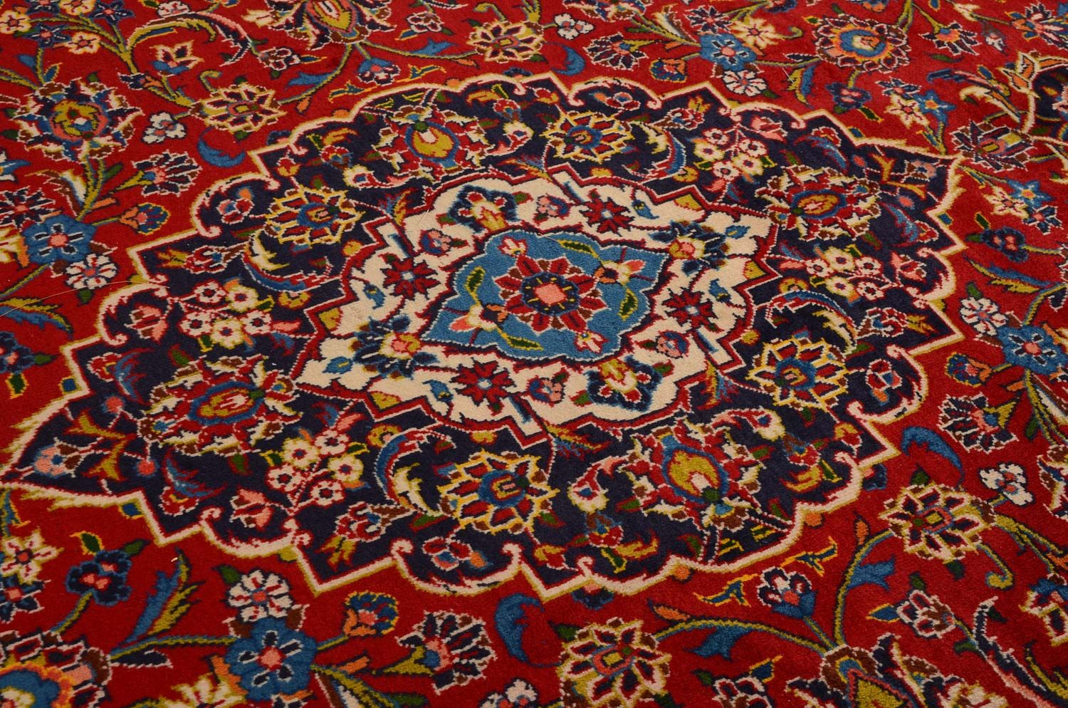 Perserteppich - Keshan 357 x 245 cm - rot