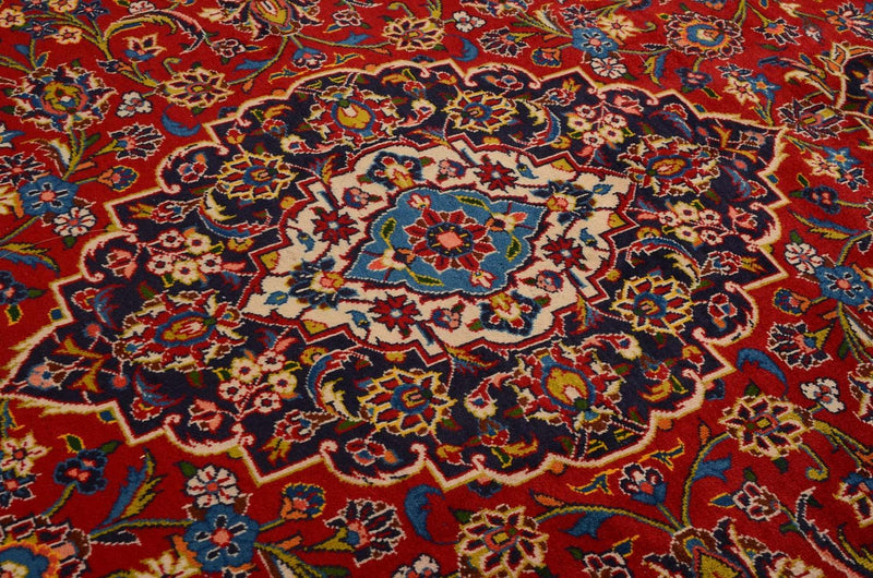 Perserteppich - Keshan 357 x 245 cm - rot