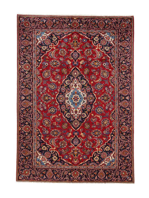 Perserteppich - Keshan 261 x 180 cm - rot