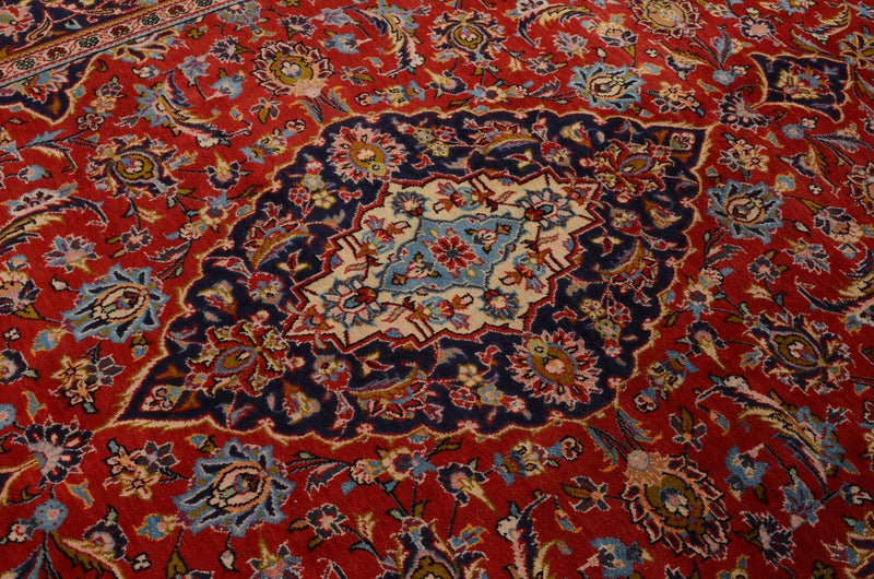 Perserteppich - Keshan 302 x 207 cm - rot