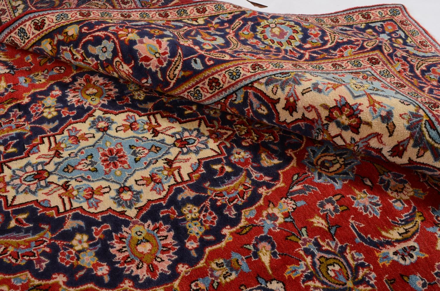 Perserteppich - Keshan 302 x 207 cm - rot