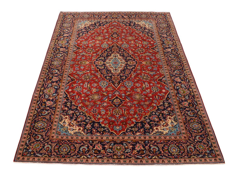 Perserteppich - Keshan 302 x 207 cm - rot