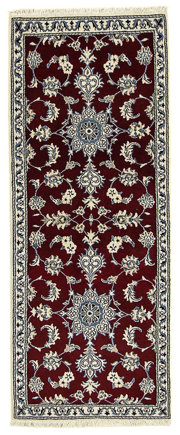 Perserteppich - Nain 197 x 80 cm Teppich Läufer