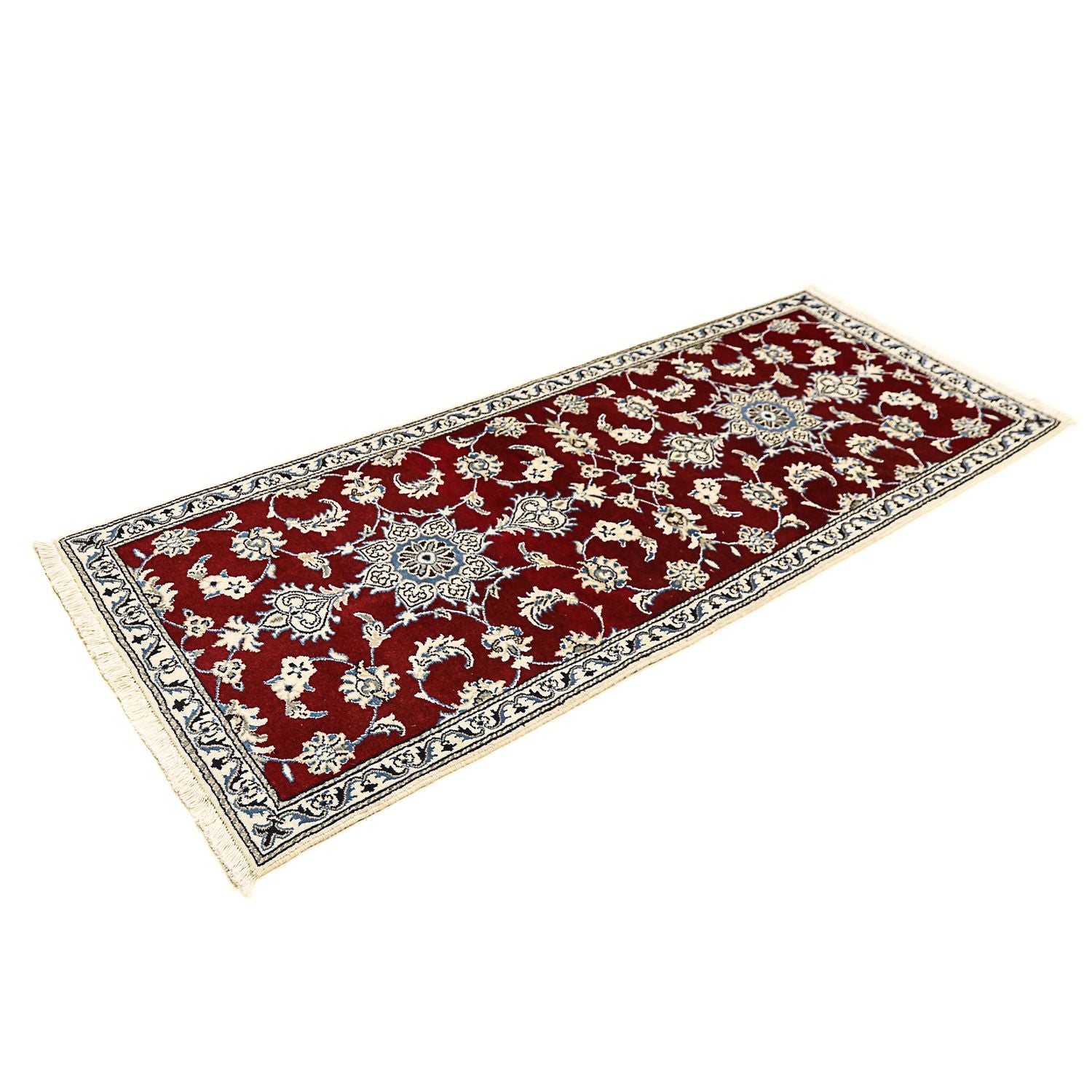 Perserteppich - Nain 197 x 80 cm Teppich Läufer