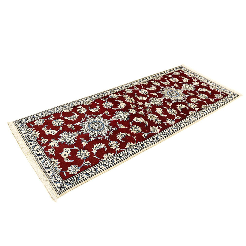Perserteppich - Nain 197 x 80 cm Teppich Läufer