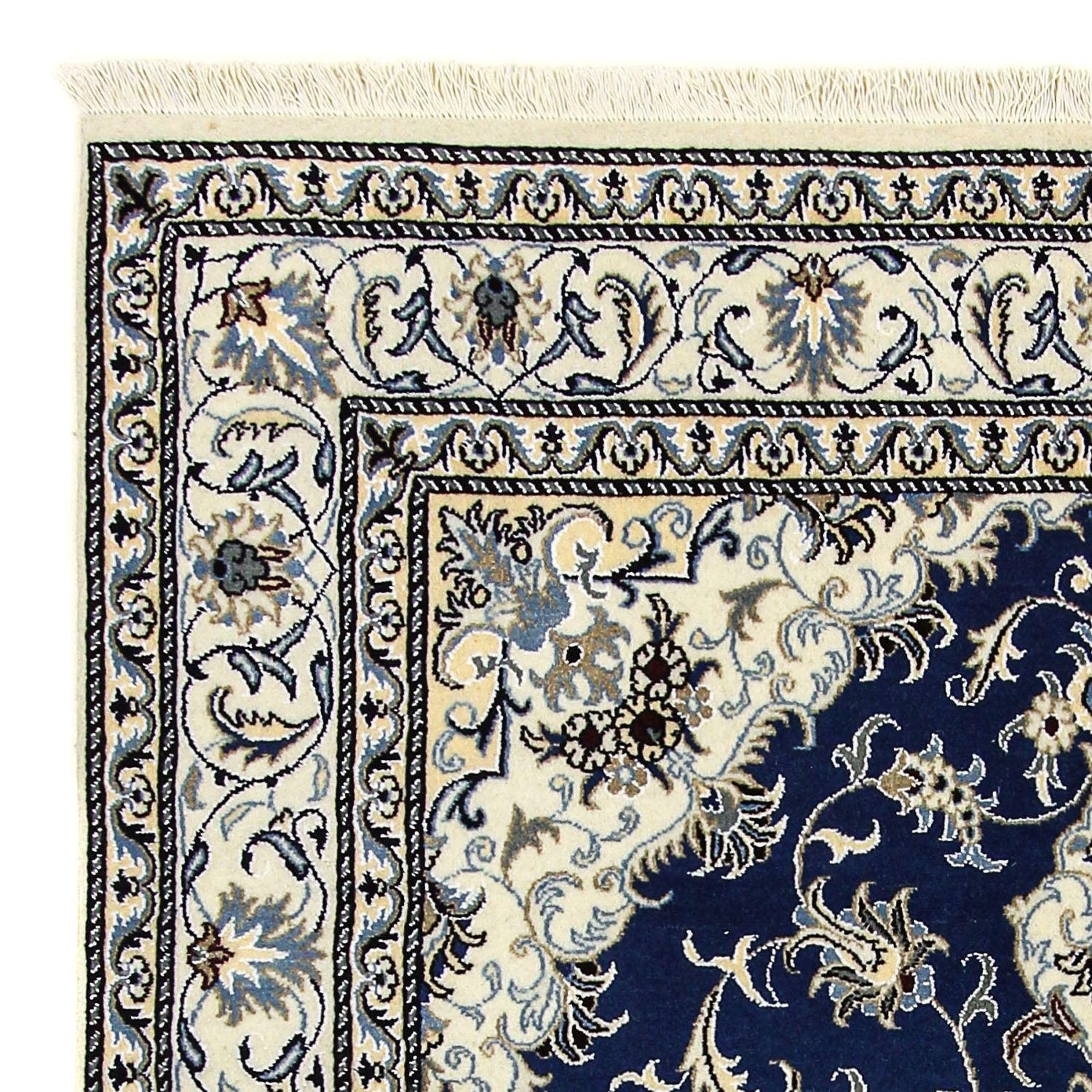 Perserteppich - Nain 236 x 168 cm Teppich Wohnzimmer