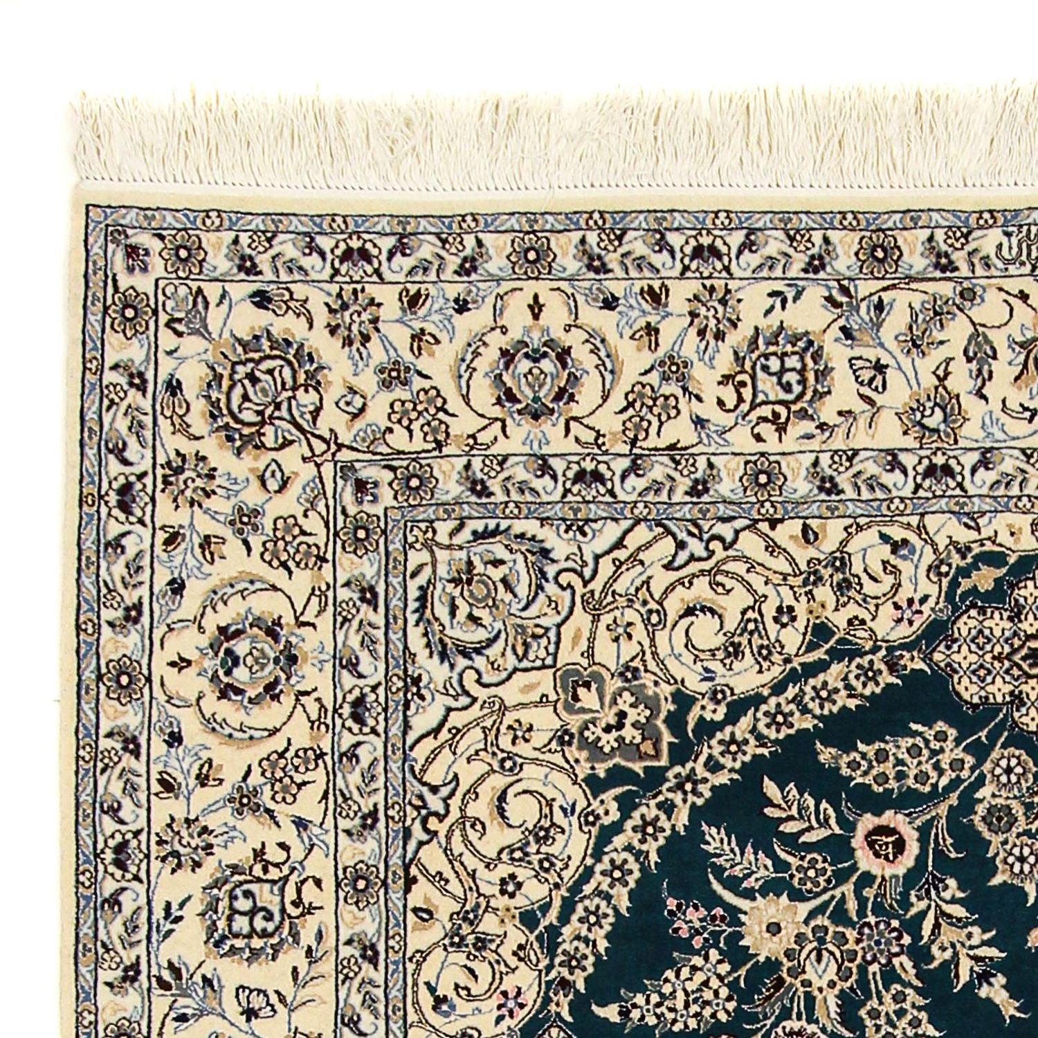 Perserteppich - Nain - Premium 234 x 156 cm Teppich Wohnzimmer