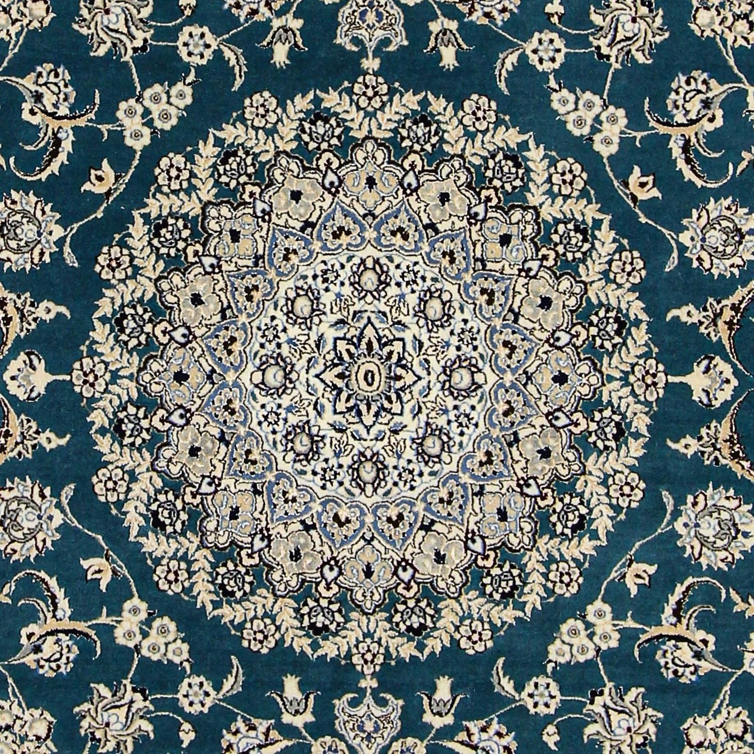 Perserteppich - Nain - Premium 244 x 200 cm Teppich Wohnzimmer