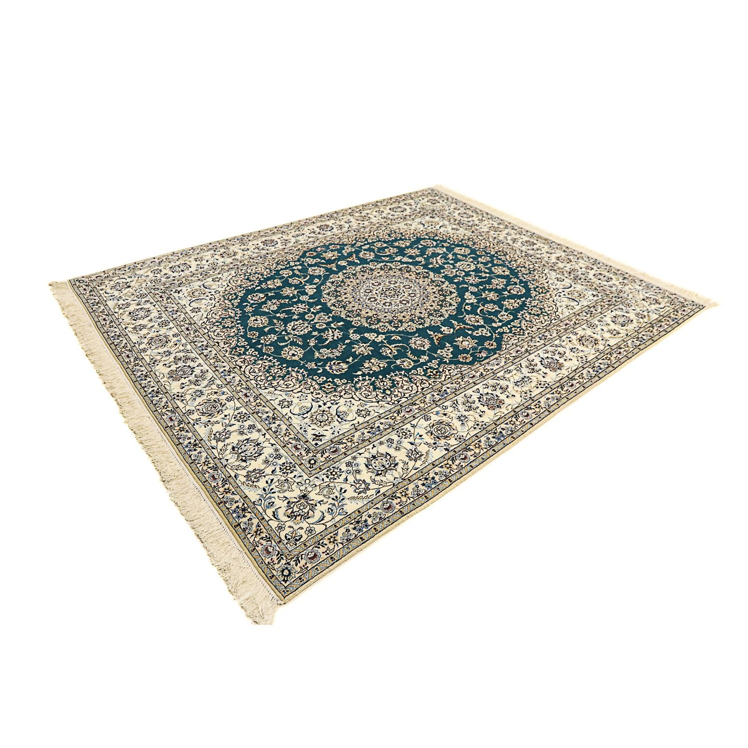 Perserteppich - Nain - Premium 244 x 200 cm Teppich Wohnzimmer
