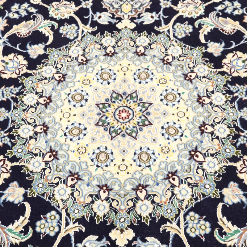 Perserteppich - Nain - Royal - 247 x 156 cm - dunkelblau