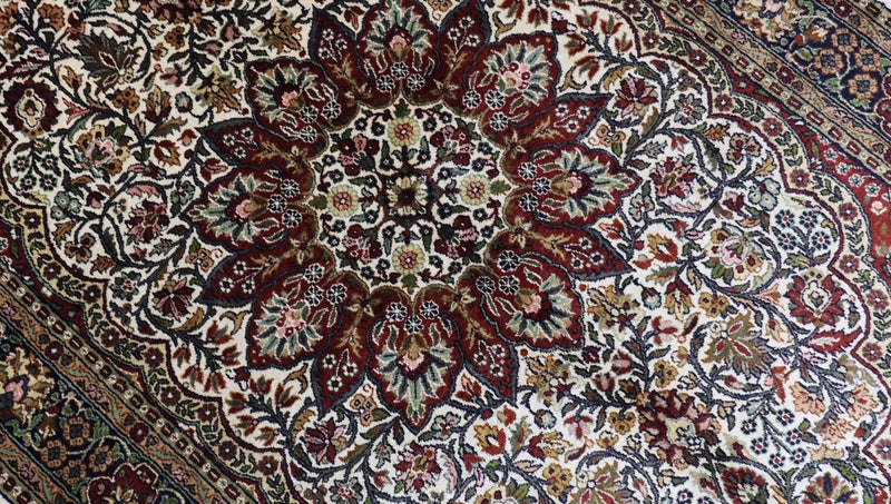 Seidenteppich - Kaschmir Seide 170 x 109 cm Teppichbrücke