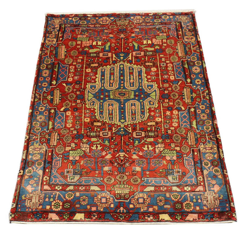 Perserteppich - Nomadic 215 x 154 cm - rot