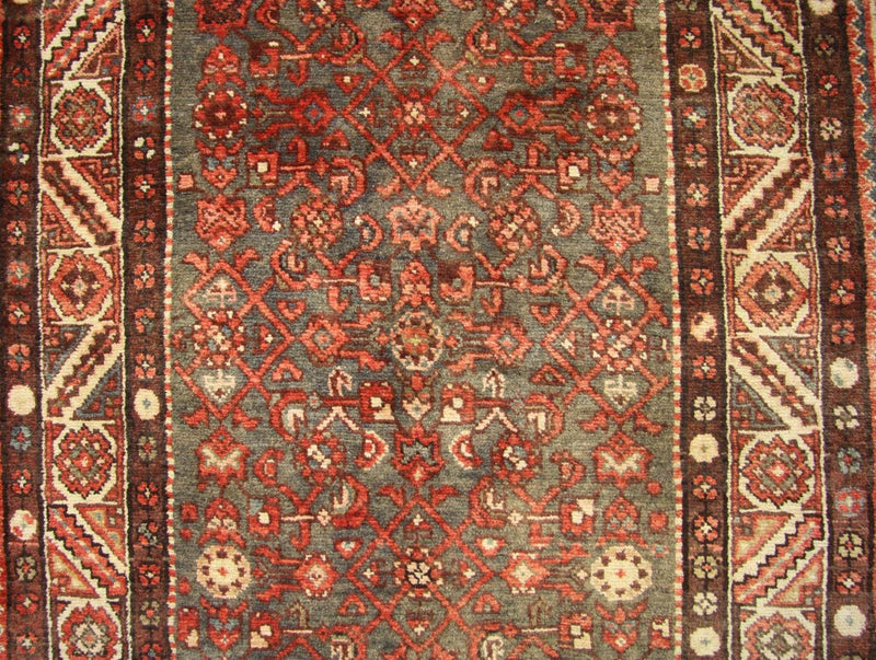 Perserteppich - Nomadic 440 x 114 cm - rot