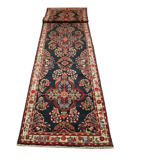 Perserteppich - Nomadic 506 x 110 cm - blau