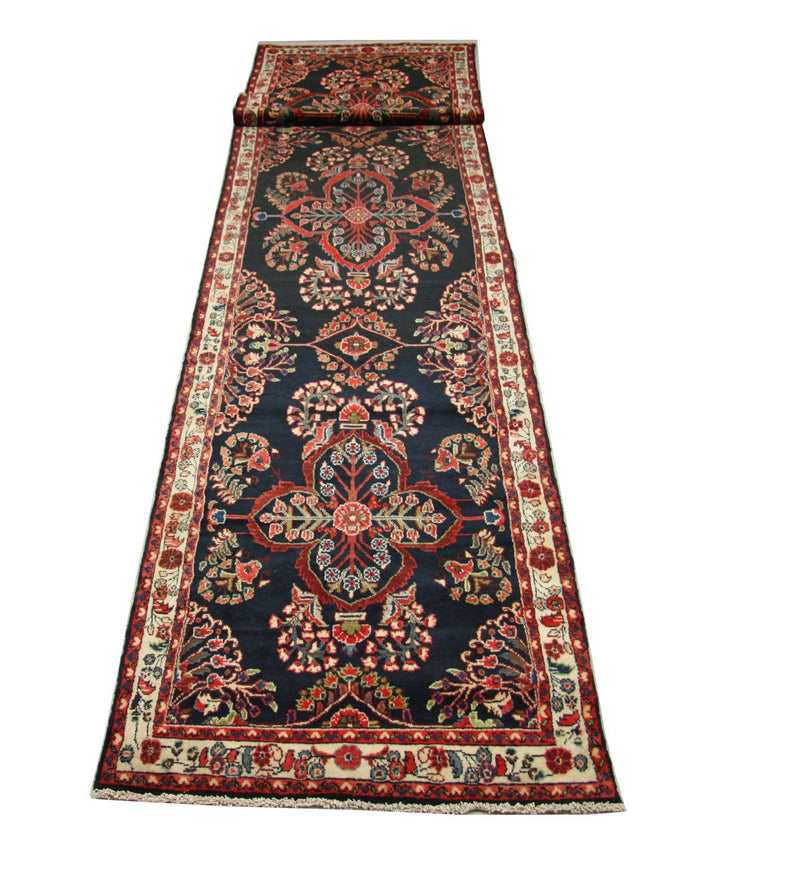 Perserteppich - Nomadic 506 x 110 cm - blau