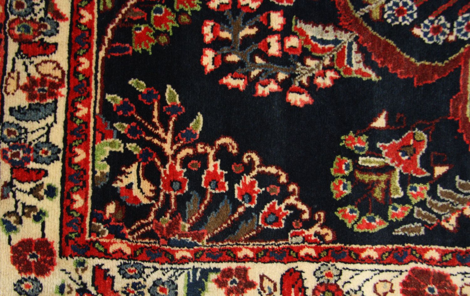 Perserteppich - Nomadic 506 x 110 cm - blau