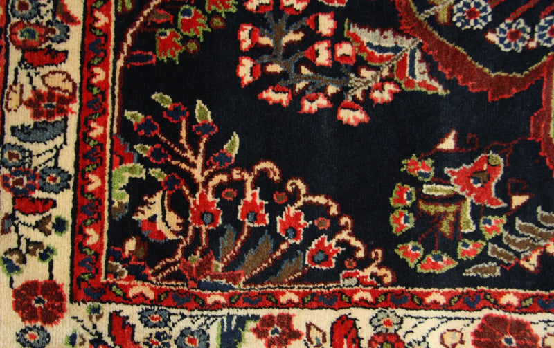 Perserteppich - Nomadic 506 x 110 cm - blau