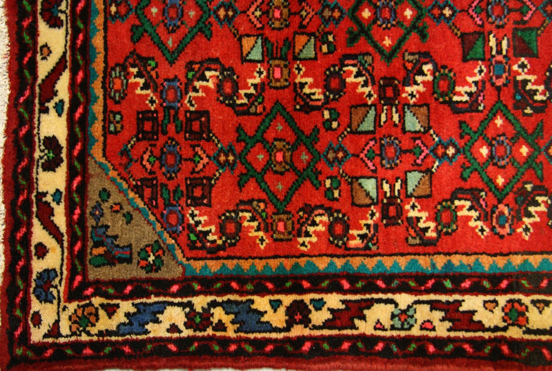 Perserteppich - Nomadic 387 x 80 cm - rot