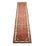 Perserteppich - Nomadic 385 x 80 cm - rot