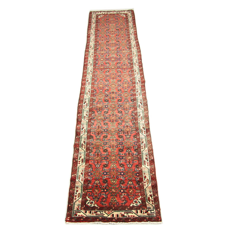 Perserteppich - Nomadic 385 x 80 cm - rot