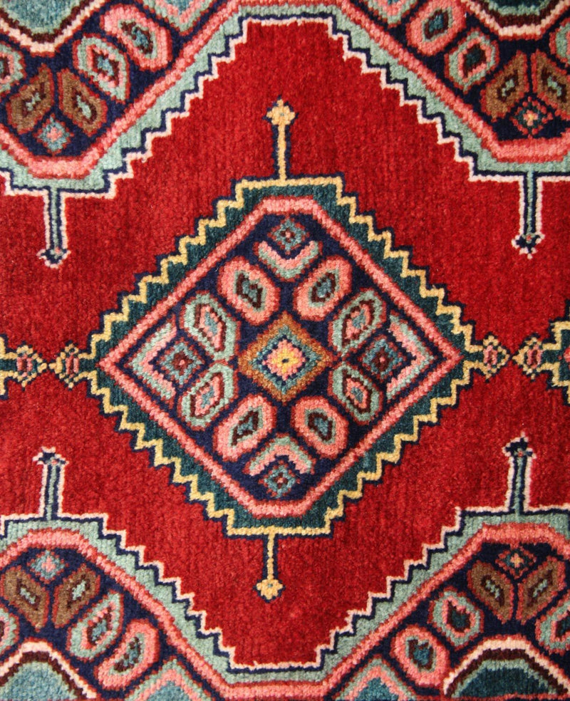 Perserteppich - Nomadic 295 x 76 cm - rot