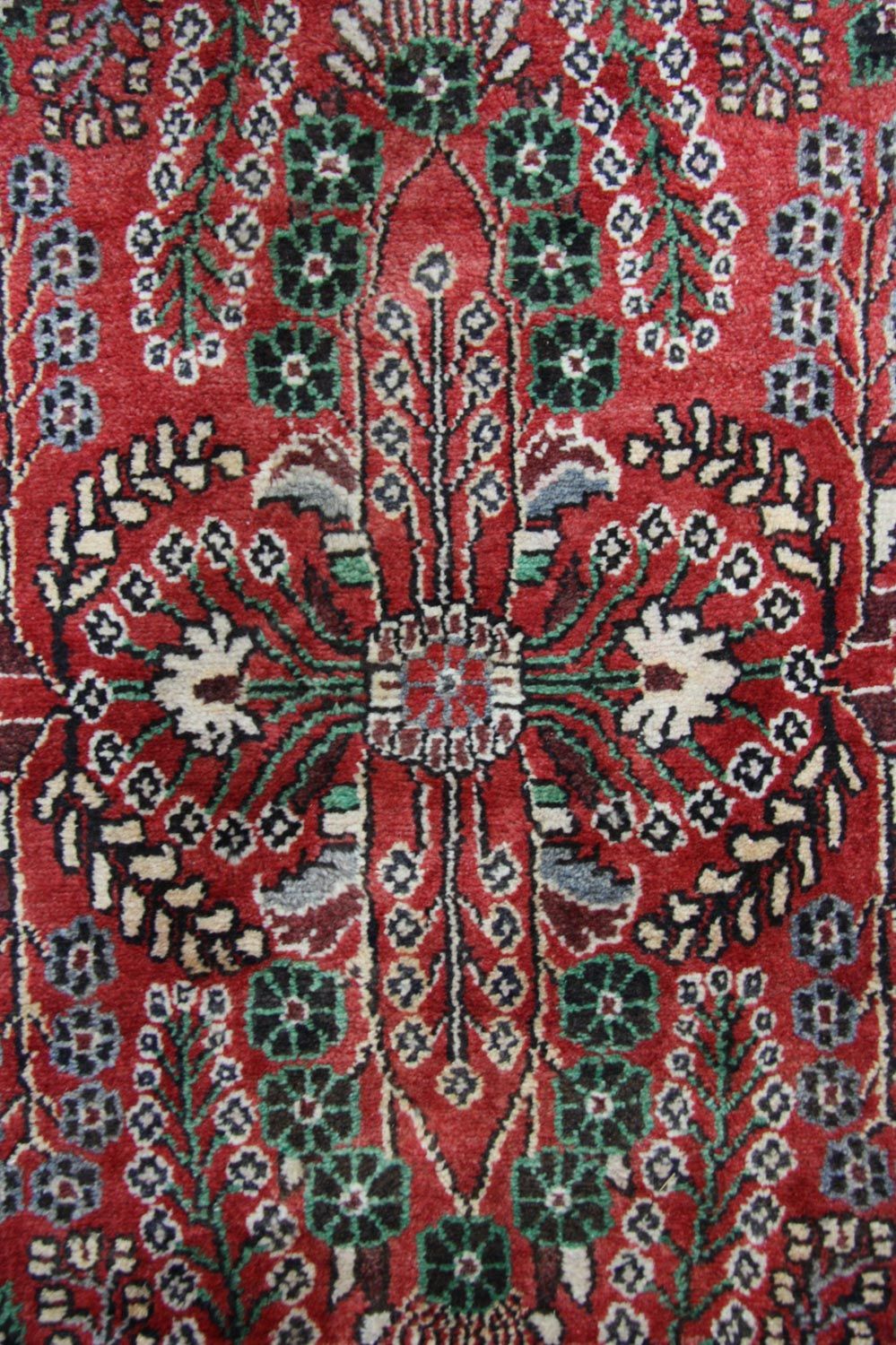 Perserteppich - Nomadic 453 x 90 cm - rot