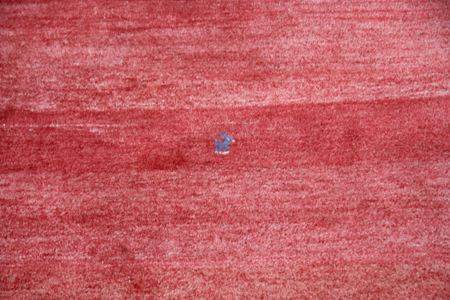 Gabbeh Teppich - Perser 111 x 111 cm - rot