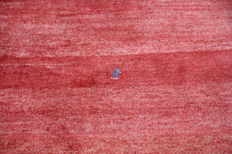 Gabbeh Teppich - Perser 111 x 111 cm - rot