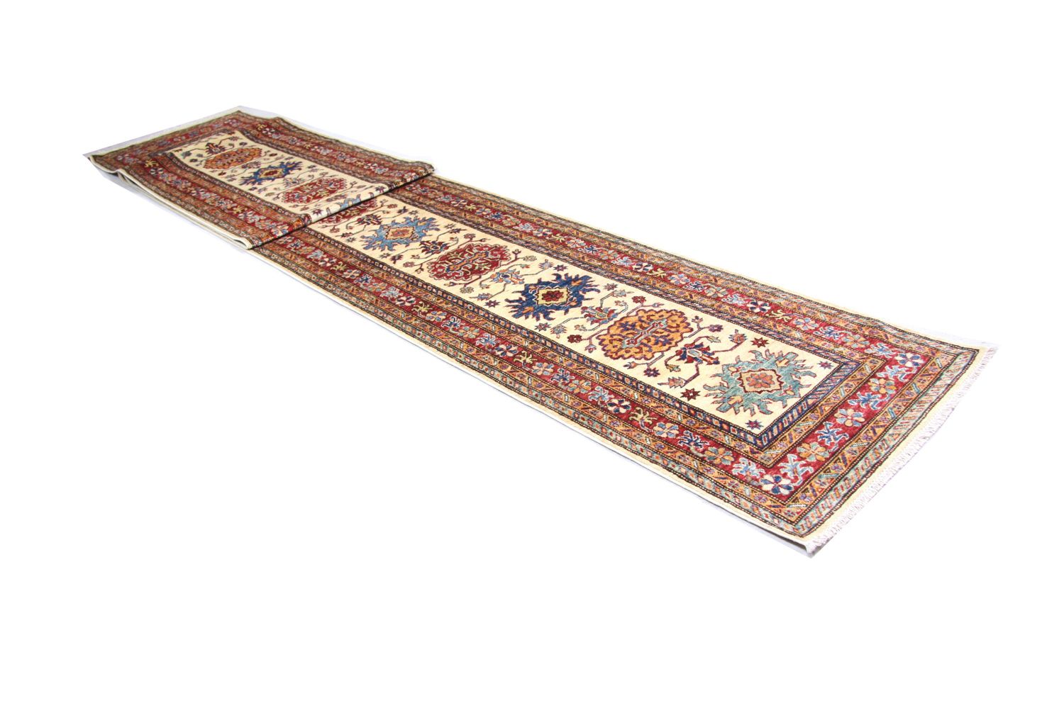 Ziegler Teppich 643 x 84 cm - beige