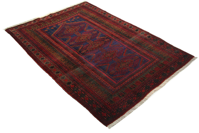 Belutsch Teppich 151 x 107 cm - blau