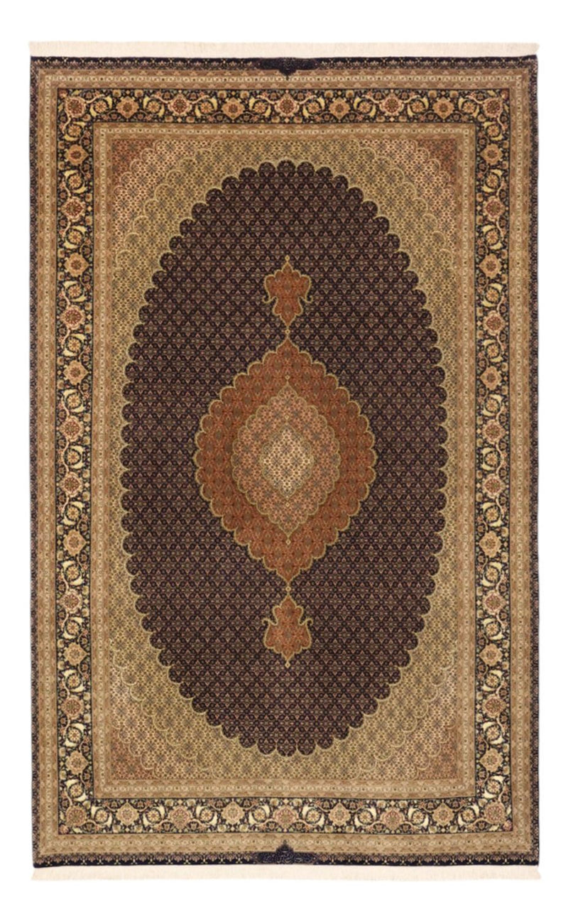 Perserteppich - Täbriz - Royal - Royal - 309 x 199 cm - dunkelbraun