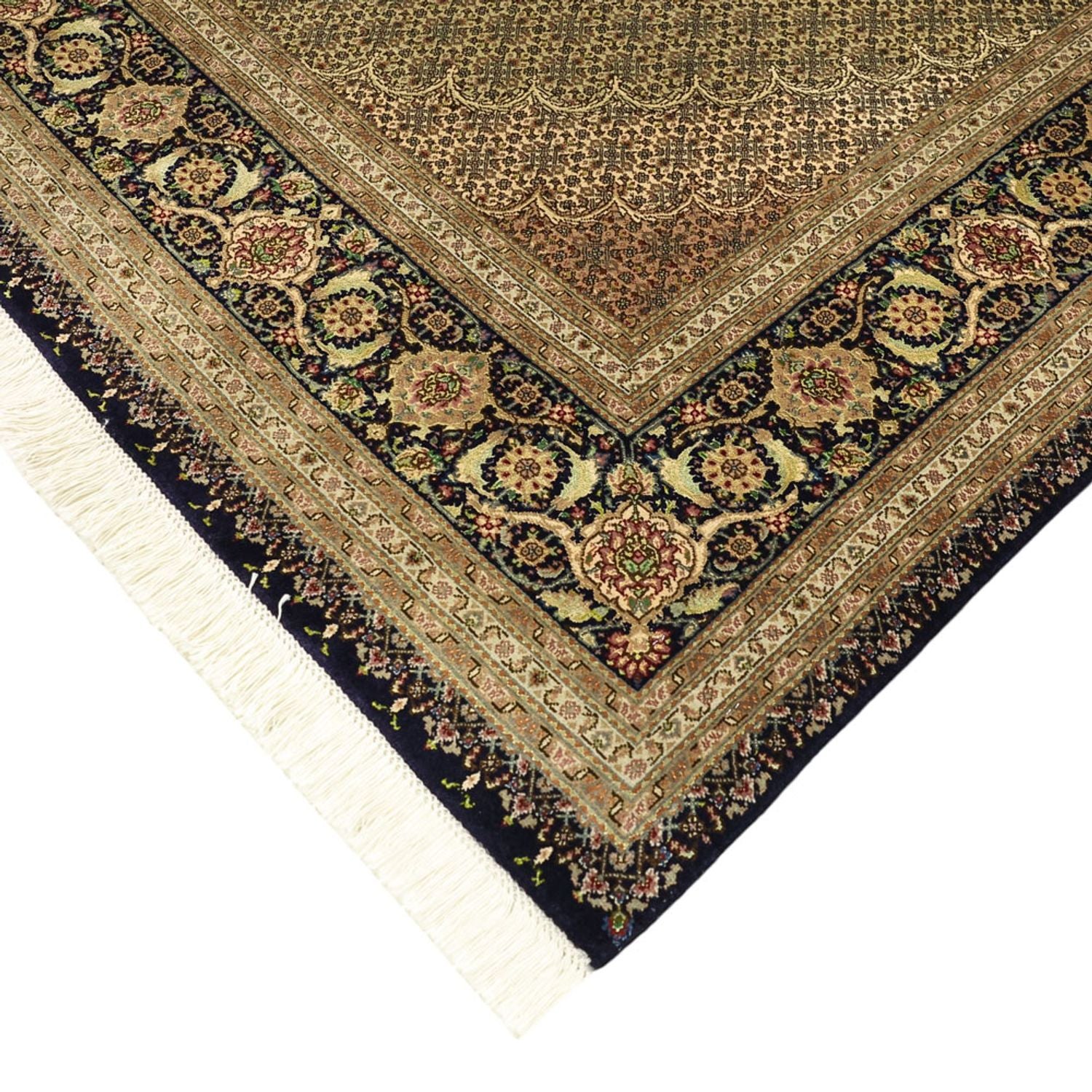 Perserteppich - Täbriz - Royal - Royal - 309 x 199 cm - dunkelbraun