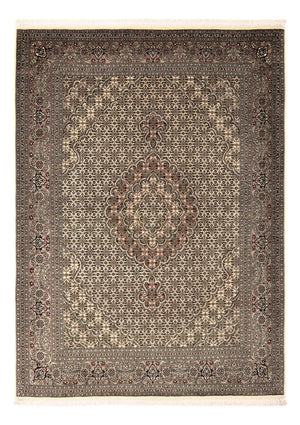 Perserteppich - Täbriz - Royal - Royal - 204 x 153 cm - silber